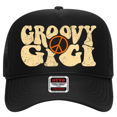 Retro Groovy Gigi Aesthetic Nostalgia 60's 70's Retro Gigi Trucker Hat