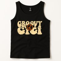 Retro Groovy Gigi Aesthetic Nostalgia 60's 70's Retro Gigi Tank Top