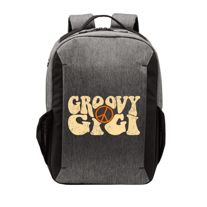 Retro Groovy Gigi Aesthetic Nostalgia 60's 70's Retro Gigi Vector Backpack