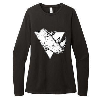 Rhino Great Gift Womens CVC Long Sleeve Shirt