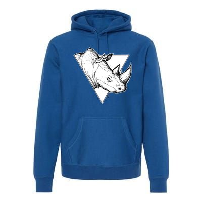 Rhino Great Gift Premium Hoodie