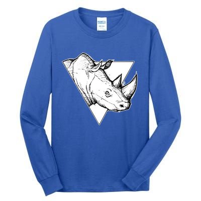 Rhino Great Gift Tall Long Sleeve T-Shirt