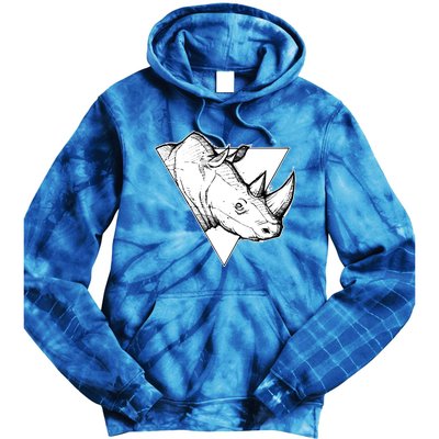 Rhino Great Gift Tie Dye Hoodie