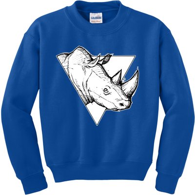 Rhino Great Gift Kids Sweatshirt