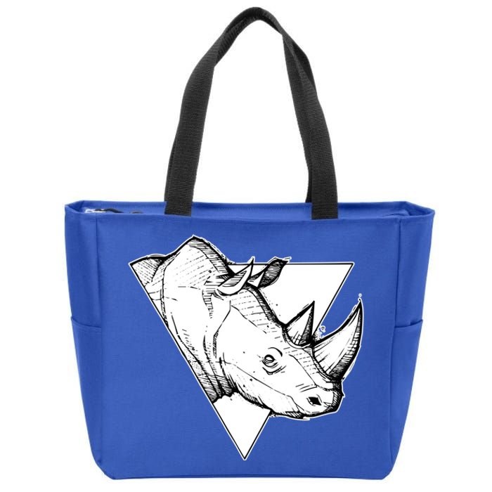 Rhino Great Gift Zip Tote Bag