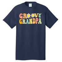 Retro Groovy Grandpa Birthday Matching Family Father's Day Tall T-Shirt