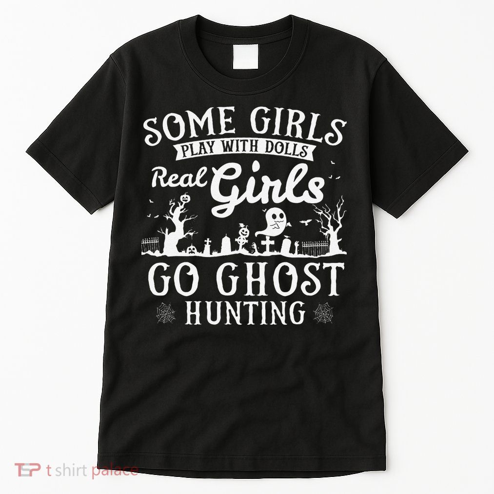 Real Go Ghost Hunting Ghosts Paranormal Researcher Tall T-Shirt