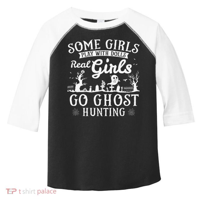 Real Go Ghost Hunting Ghosts Paranormal Researcher Toddler Fine Jersey T-Shirt