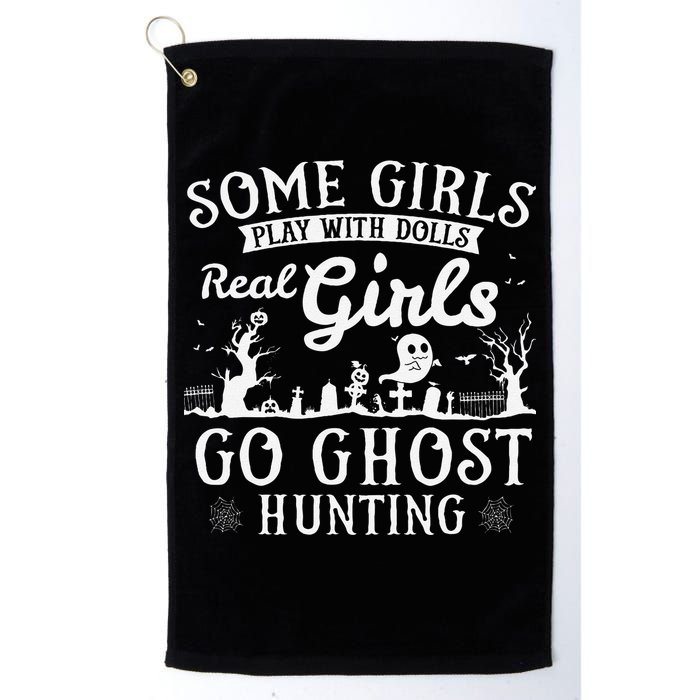 Real Go Ghost Hunting Ghosts Paranormal Researcher Golf Towel