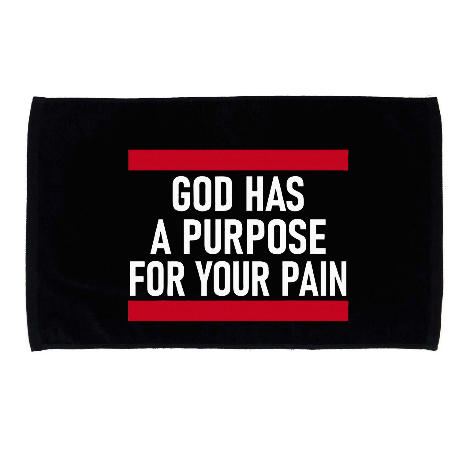 Religious God Has A Purpose For Your Pain Faith Based Gifts Microfiber Hand Towel