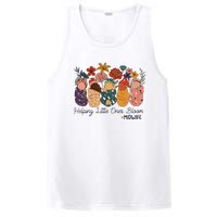 Retro Groovy Helping Little Ones Bloom Babies Flower Midwife PosiCharge Competitor Tank