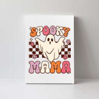 Retro Groovy Halloween Ghost Spooky Mama Costume Canvas