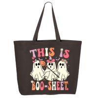 Retro Groovy Halloween Ghost This Is Boosheet Costume Gift 25L Jumbo Tote