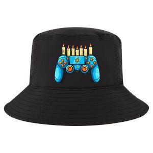 Retro Gamepad Happy Hanukkah Funny Pajama Family Matching Cool Comfort Performance Bucket Hat