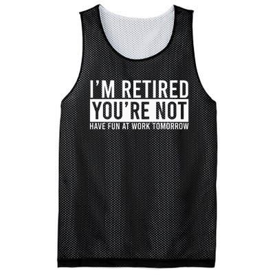 Retirement Gifts Humorous Retirement Mesh Reversible Basketball Jersey Tank