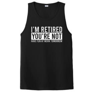 Retirement Gifts Humorous Retirement PosiCharge Competitor Tank