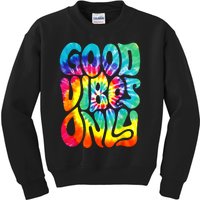 Retro Groovy Halloween Peace Love Hippie 60s 70s 80s Costume Kids Sweatshirt