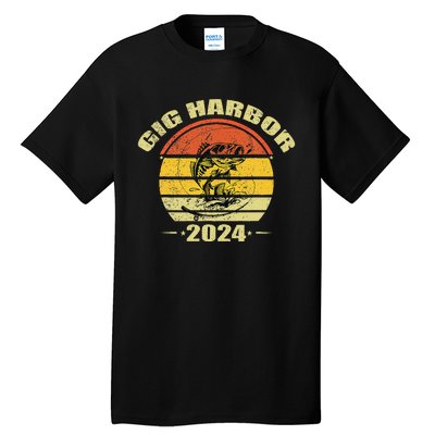 Retro Gig Harbor Tall T-Shirt