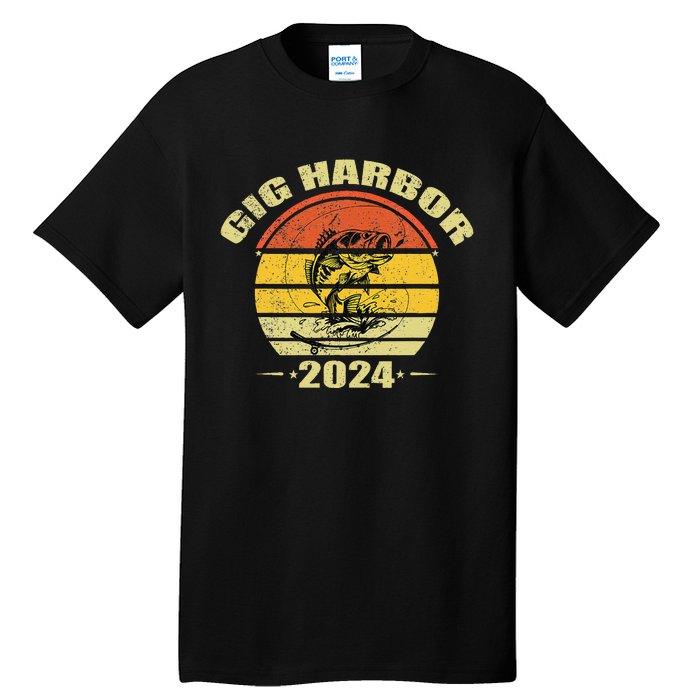 Retro Gig Harbor Tall T-Shirt