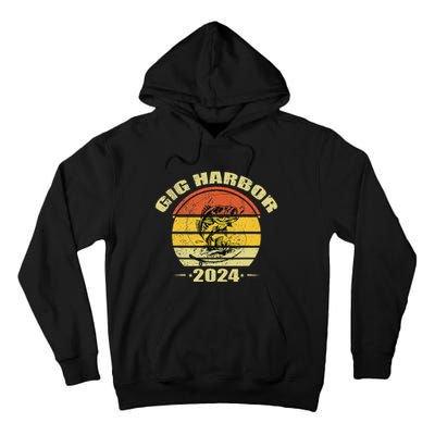 Retro Gig Harbor Tall Hoodie