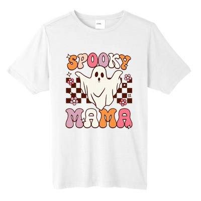 Retro Groovy Halloween Ghost Spooky Mama Costume Tall Fusion ChromaSoft Performance T-Shirt