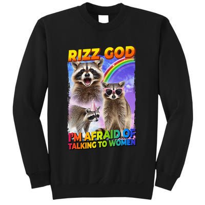 Rizz God IM Afraid Of Talking To Women Sweatshirt