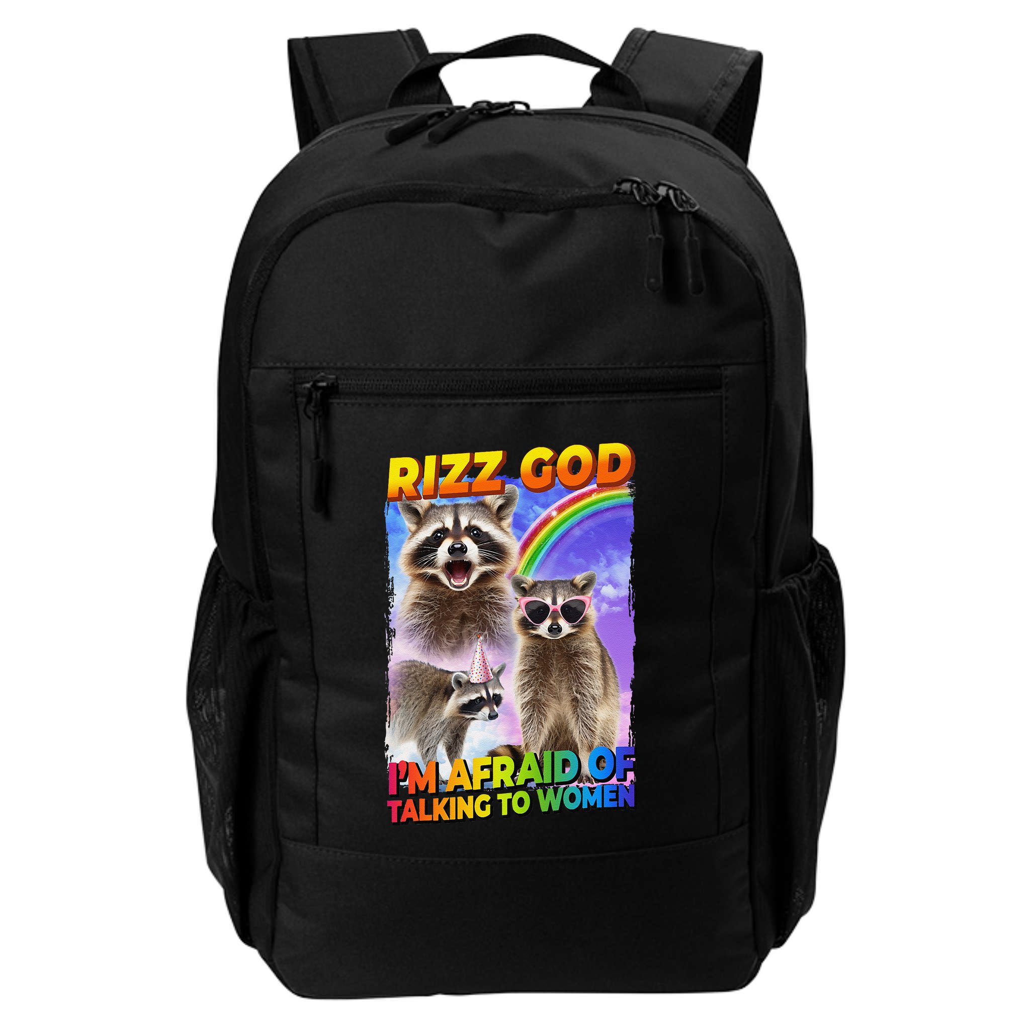 Rizz God IM Afraid Of Talking To Women Backpack