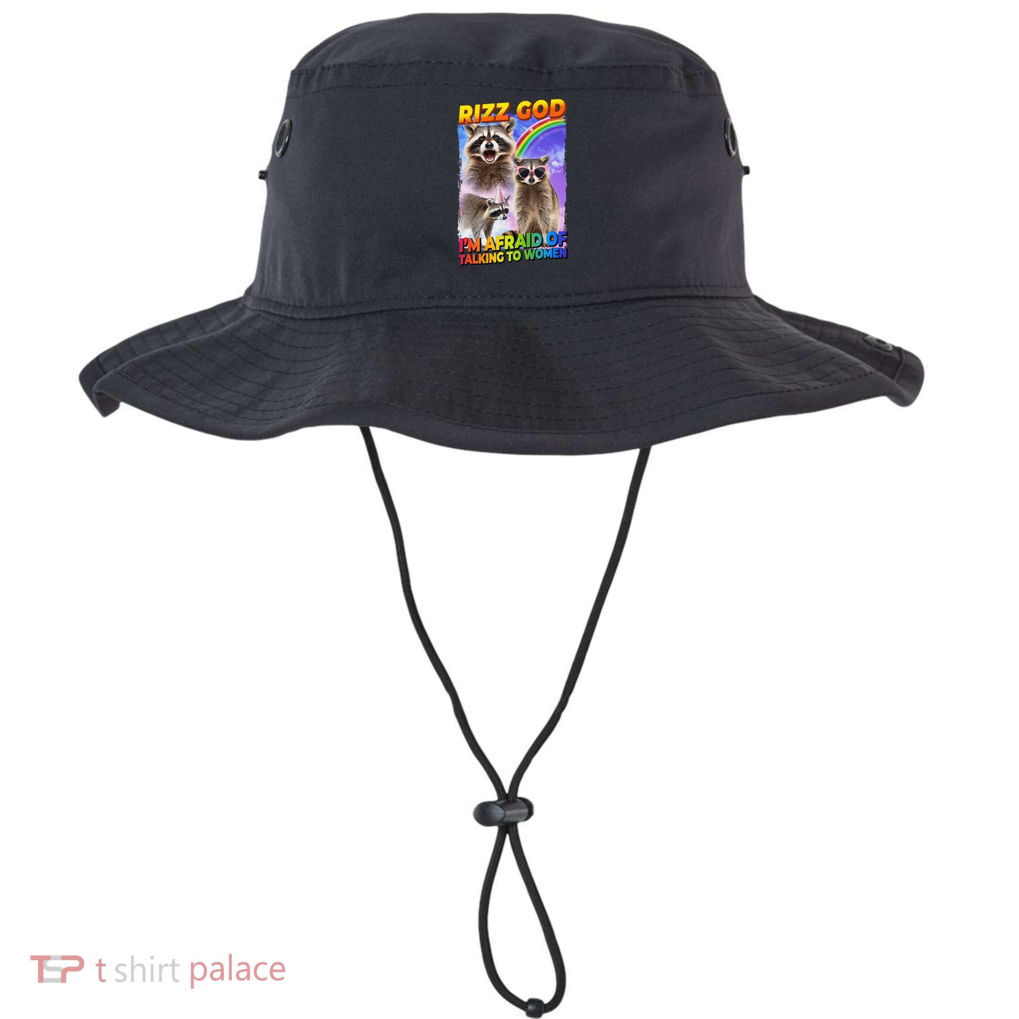 Rizz God IM Afraid Of Talking To Women Bucket Hat