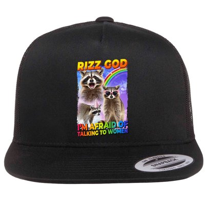 Rizz God IM Afraid Of Talking To Women Flatbill Hat