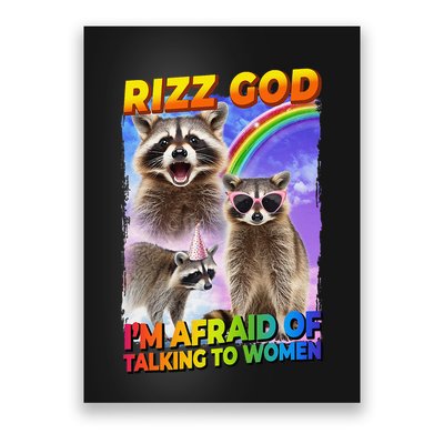 Rizz God IM Afraid Of Talking To Women Poster