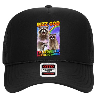 Rizz God IM Afraid Of Talking To Women Trucker Hat