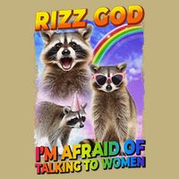 Rizz God IM Afraid Of Talking To Women Cooling Performance Crew T-Shirt