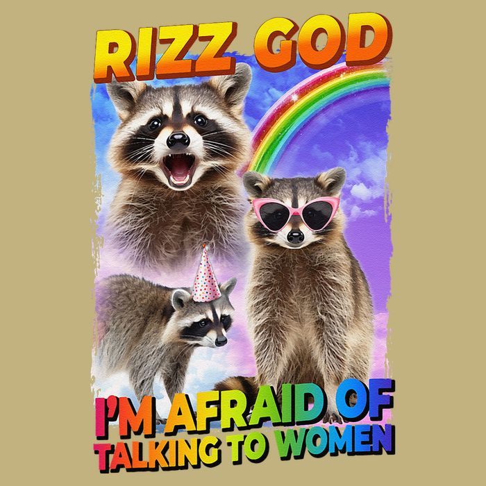 Rizz God IM Afraid Of Talking To Women Cooling Performance Crew T-Shirt