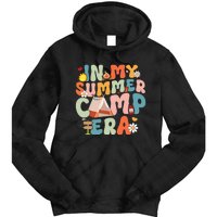 Retro Groovy In My Summer Camp Era Summer Camp Camping Funny Christmas In July Tie Dye Hoodie