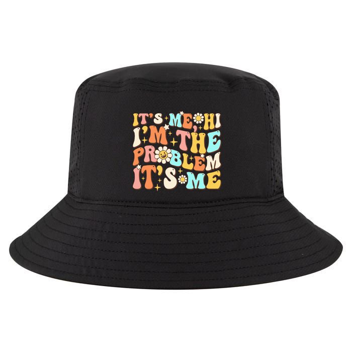 Retro Groovy I'm A Problem Sarcasm Humor Funny Cute Cool Comfort Performance Bucket Hat