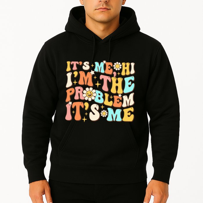 Retro Groovy I'm A Problem Sarcasm Humor Funny Cute Hoodie