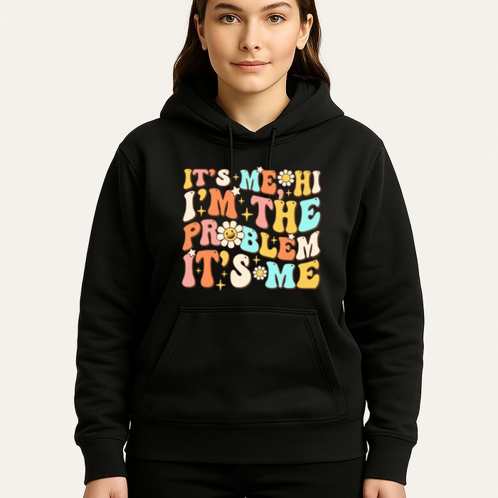 Retro Groovy I'm A Problem Sarcasm Humor Funny Cute Hoodie