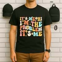 Retro Groovy I'm A Problem Sarcasm Humor Funny Cute T-Shirt