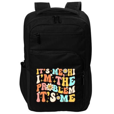 Retro Groovy I'm A Problem Sarcasm Humor Funny Cute Impact Tech Backpack