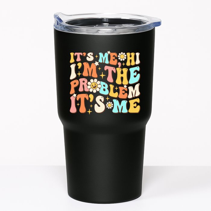 Retro Groovy I'm A Problem Sarcasm Humor Funny Cute Tumbler