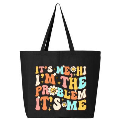 Retro Groovy I'm A Problem Sarcasm Humor Funny Cute 25L Jumbo Tote