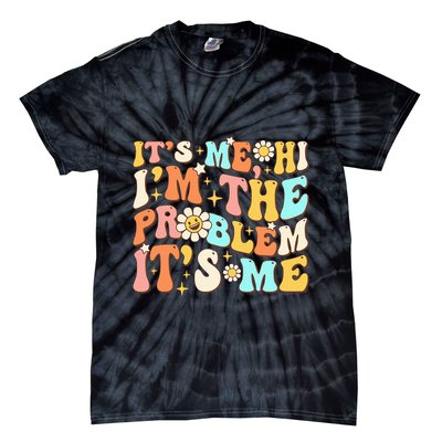 Retro Groovy I'm A Problem Sarcasm Humor Funny Cute Tie-Dye T-Shirt