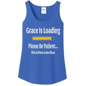 Religious Grace Is Loading Please Be Patient Surgery Gift Funny Gift Ladies Essential Tank