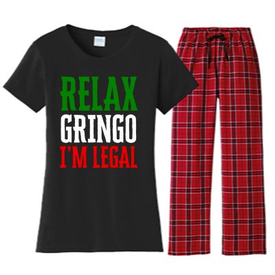 Relax Gringo IM Legal Women's Flannel Pajama Set