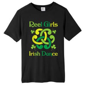 Reel Girl Irish Dance - Irish Dancer Ceili Reel Dance Tall Fusion ChromaSoft Performance T-Shirt