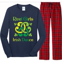 Reel Girl Irish Dance - Irish Dancer Ceili Reel Dance Long Sleeve Pajama Set