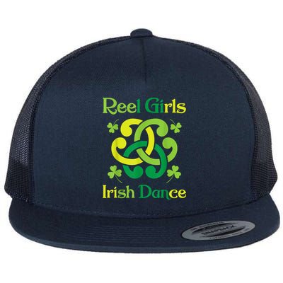 Reel Girl Irish Dance - Irish Dancer Ceili Reel Dance Flatbill Hat