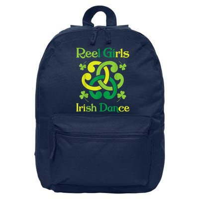 Reel Girl Irish Dance - Irish Dancer Ceili Reel Dance 16 in Basic Backpack