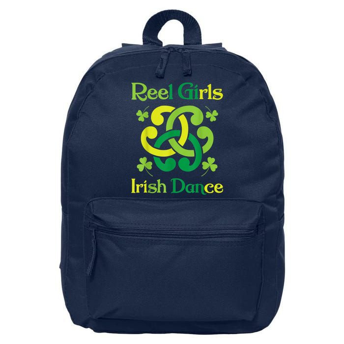 Reel Girl Irish Dance - Irish Dancer Ceili Reel Dance 16 in Basic Backpack
