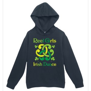 Reel Girl Irish Dance - Irish Dancer Ceili Reel Dance Urban Pullover Hoodie